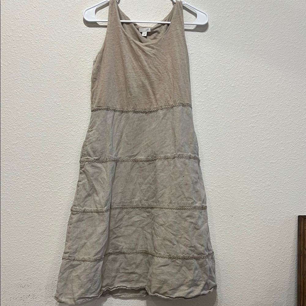 Linen Sleeveless Dress